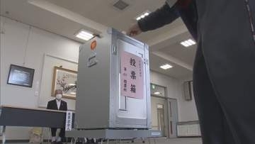 現職と新人2人が争う伊那市長選挙　最終投票率は61.52%　前回を1ポイント下回る　長野・伊那市