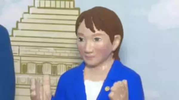 「高市早苗総理大臣とトランプ大統領」「大阪万博」「令和の米騒動」世相伝える「変わりびな」人形展で6点展示