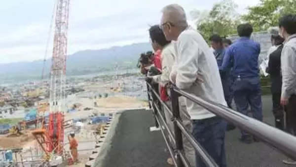 長野・飯田市に「リニア展望台」完成　新駅の工事現場など一望　5月20日と30日は無料見学