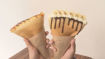 パリパリ新食感！東京・表参道で人気のクレープ店が長野県内に初進出　第3次ブーム！？　11月、松本市の駅前大通りにプレオープン