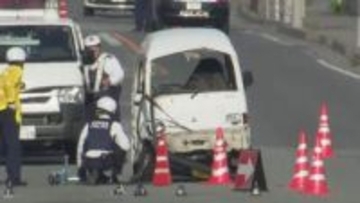 車同士が衝突　93歳男性が死亡　駐車場から車が国道に進出、直進の車と出合い頭に衝突か　長野・小諸市