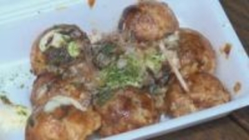 大阪出身「おかん」が移住して始めた「たこ焼き」が長野・松川村で人気　“外がカリッと中トロトロ”本番の味と軽妙なトーク　子どもが喜ぶ3個100円のメニューも