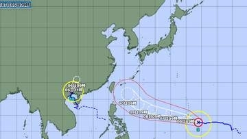 【台風情報】ダブル台風の最新の進路予想　台風9号は10日午前9時には沖縄の南に達する見込み　台風10号は熱帯低気圧に変わる見込み