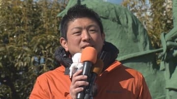 参政・神谷宗幣代表が県内入り　外国人政策など訴える「受け入れすぎたら日本が壊れちゃう」