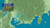 「【地震情報】愛知県東部を震源とする地震　長野県売木村で震度2　愛知県、静岡県、岐阜県の広い範囲で震度1」の画像1