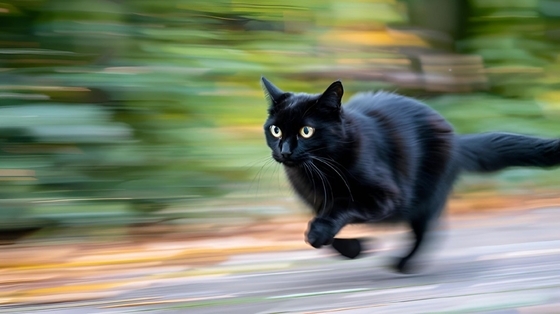 猫が急に『全力で走り出す』ときの理由5つ　どんな意味があるの？思わぬ事故を防ぐ対処法も