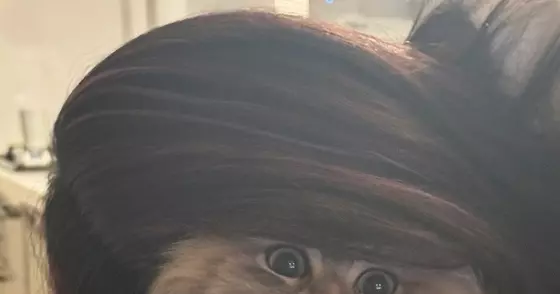 ママに『吸われる猫』→表情を見たら……笑わずにはいられない瞬間に９万いいね「この世の終わりのようなｗ」「本当にすごい表情ｗ」