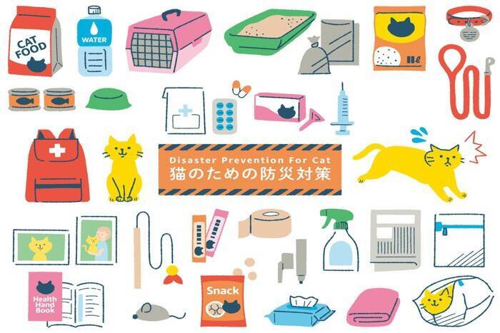 災害時に役立つ『猫のローリングストック』とは？もしもの事態に備えておきたいモノまで