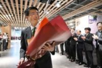 ［長崎県］「長崎県を前進させる」　平田新知事初登庁　石木ダム巡り住民面会調整