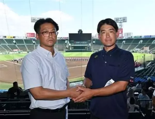 夏の高校野球　7日初戦の有明「地に足着けて」　両校監督が抱負