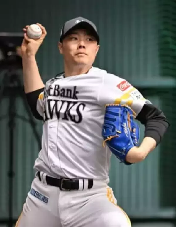 【春季キャンプ】ソフトバンクホークス松本裕がWBC球で30球「フォークもイメージ通りの落ち方」