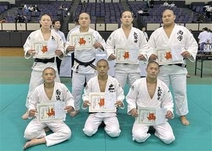 男子60キロ級で福岡・南筑の古賀が連覇　全九州高校柔道個人戦