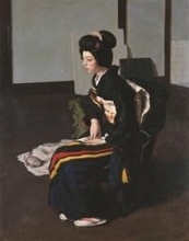 幻の名作90年ぶり公開　福岡市美術館「小磯良平展」　4月18日から「日本髪の娘」里帰り