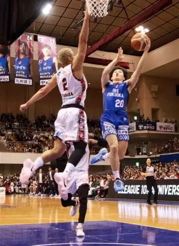 B2福岡が熊本に逆転負け　福岡国際センターで初の公式戦、入場者数は6213人