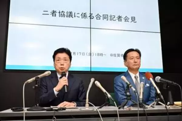 九州新幹線西九州ルート、佐賀県がアセス容認　知事と国交次官が会見「着工の合意ではない」
