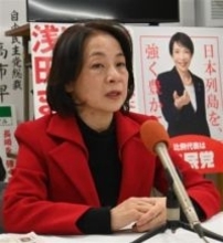 【衆院選2026】1区浅田氏が比例復活　「チャンスを前向きに」