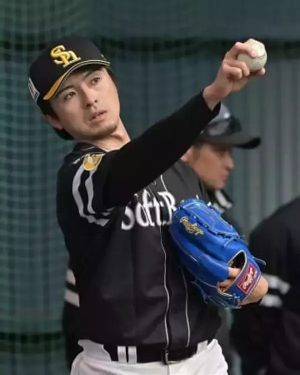 【春季キャンプ】ソフトバンクホークス上沢、直球を中心に60球