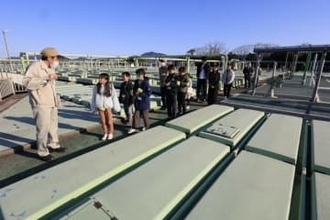 北九州市の下水道浄化センターをリポート　“活躍”する微生物　さまざまな国から研修も