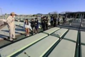 北九州市の下水道浄化センターをリポート　“活躍”する微生物　さまざまな国から研修も