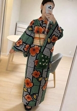 『50年以上前』祖母が縫った浴衣 ⇒ 今着たら……令和でも際立つ〝モダンな柄〟に「可愛くて三度見」「センスが素晴らしい」
