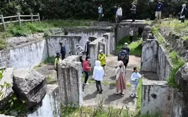 壱岐の戦争に思いはせ　長崎・一支国博物館が史跡巡るバスツアー