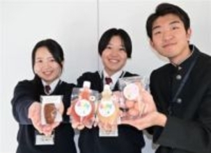 ［佐賀県］朝倉東高生経営の会社鳥栖で新商品発表　福岡の特産品佐賀に届け　果実ジュレなど3種「おいしさや魅力知って」