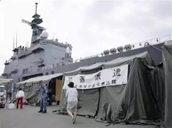 「風呂で被災者癒やす」　熊本県内の宿泊・入浴施、無料開放　八代港では海自艦が支援も