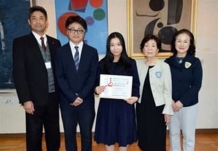 ［大分県］日田高・芝さんにソロプチが10万円　「留学資金に」