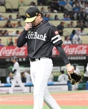 ソフトバンクホークス徐が悔し涙の4回7失点　中16日の復帰戦、14安打浴び背信3敗目