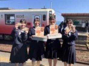［長崎県］島鉄を和菓子で応援　島原商高生　どら焼き開発、駅で販売