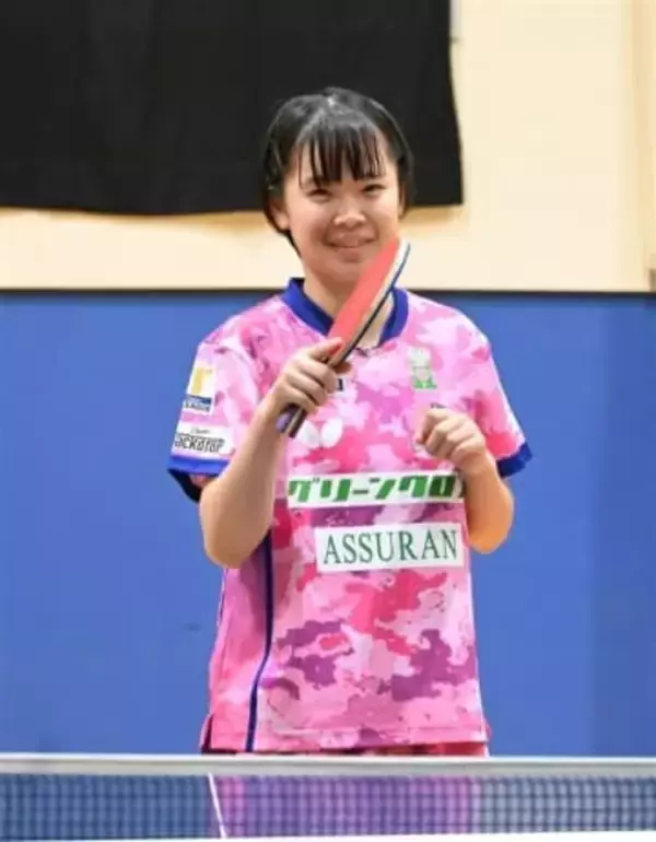 Tリーグの新星、14歳石田心美が飛躍への一歩　世界ユース選手権出場　「目標は全種目でメダル」