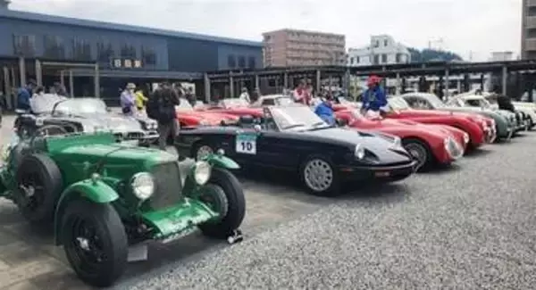 国内外の名車集結　11、12日に大分・日田や熊本・阿蘇駆ける320㌔のラリーイベント　日田駅前で車両展示も