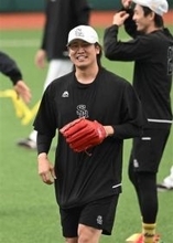 ソフトバンクホークス杉山が1軍復帰　左手骨折から3週間ぶり再登録