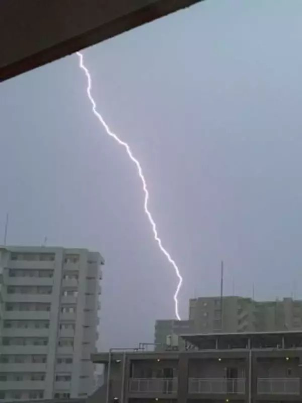 熊本県、夜遅くにかけ落雷や突風に注意　大気の状態が非常に不安定