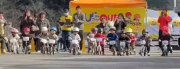 大地を蹴って走れバイク　2月23日にキッズバイクレース　福岡・東峰村の特産品販売やマルシェも