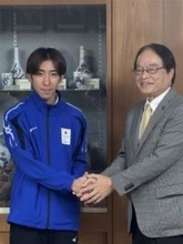 ［佐賀県］パラ陸上大川内さん「2種目で金を狙う」　アジアユース出場へ