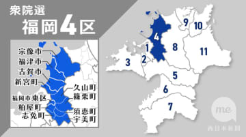 【衆院選2026】福岡4区　立候補者の公約と経歴