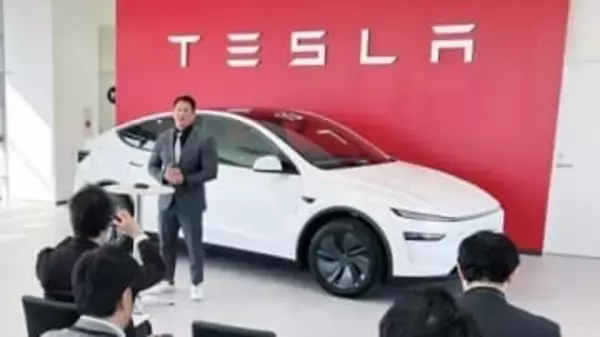 テスラ旗艦店が福岡市東区に29日オープン　西日本最大規模、販売・整備の拠点に