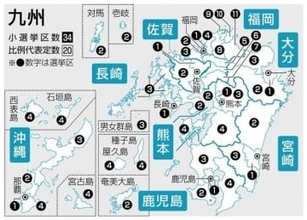 【衆院選2026】佐賀県内2選挙区の対決の構図　野党系が3回連続で勝利…構図に微妙な変化