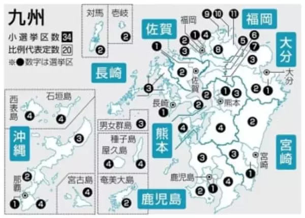 【衆院選2026】佐賀県内2選挙区の対決の構図　野党系が3回連続で勝利…構図に微妙な変化