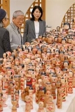 ［大分県］333体の「こけし」魅了　玖珠町、久留島武彦記念館