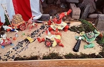 子の成長祈る「人形飾り」　7月23、24日に福岡市東区で伝統の祭り