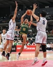 福岡第一「まずは勝ち切れてよかった」　苦しみながらも2回戦進出　全国高校バスケ