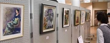 ［佐賀県］基山の絵画サークル「雅」10月18日まで作品展