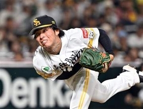 ソフトバンクホークス、村上が堂々のプロ初登板　ピンチ招くも3者連続三振