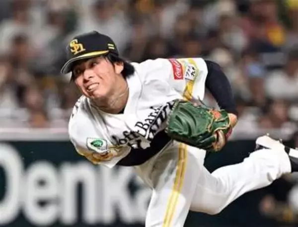ソフトバンクホークス、村上が堂々のプロ初登板　ピンチ招くも3者連続三振