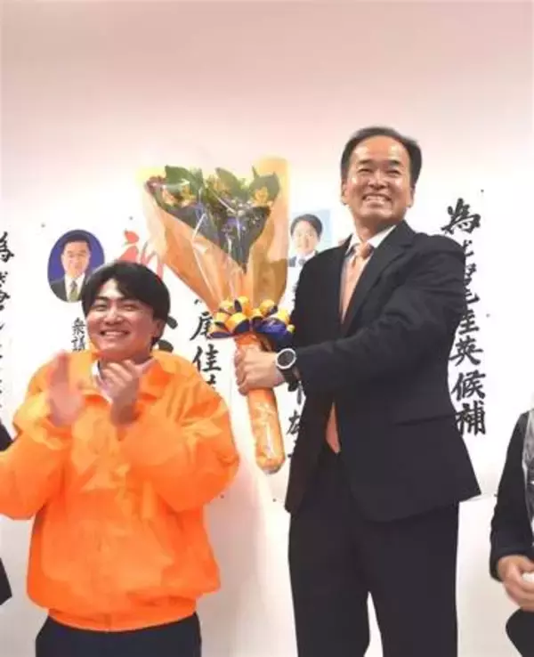 佐賀・有田町長選、初当選の鷲尾氏「町の課題解決したい」
