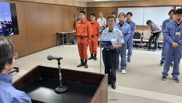 ［大分県］熊本での支援活動　報告　半日かけて倒壊家屋で救助　下水道の緊急対応箇所特定　日田玖珠の消防隊員と日田市職員