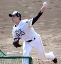 【春季キャンプ】ソフトバンクホークス大関、打撃投手で真っすぐに手応え