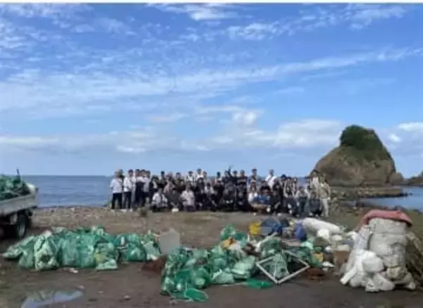 福岡・宗像市と出光連携の「ビーチクリーン活動」　海洋プラごみ削減事例で最高賞